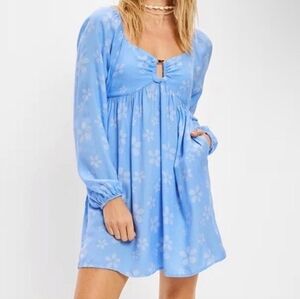 American Eagle floral baby doll dress